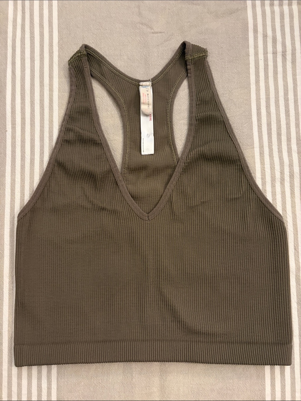 Free People Movement Crop - Army